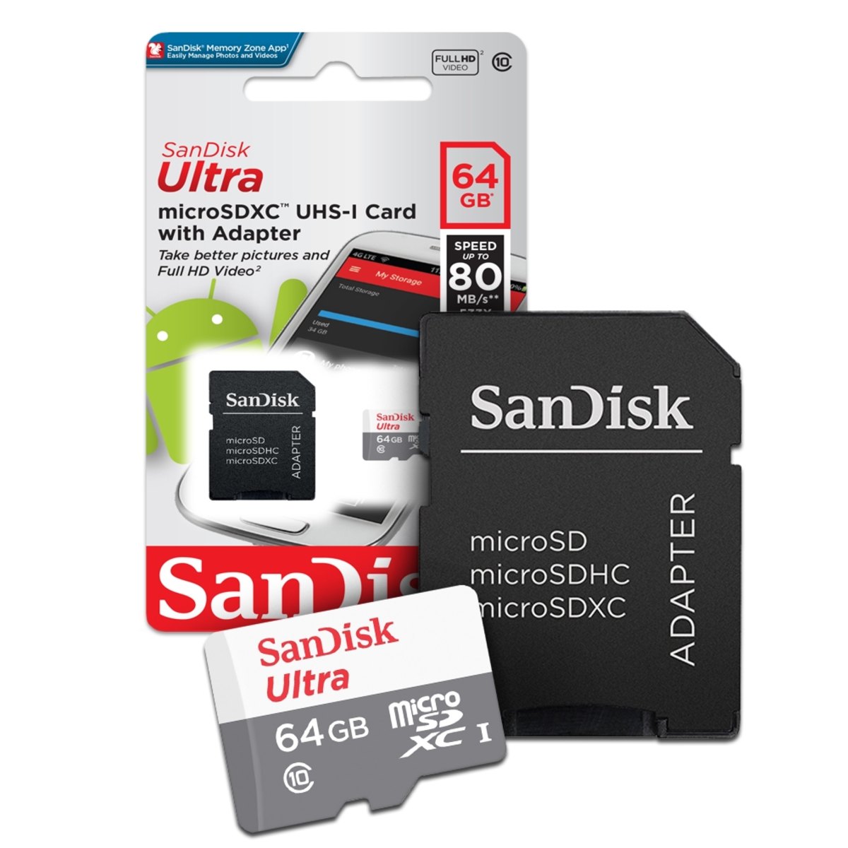 Micro SDXC 64GB pour Switch SANDISK