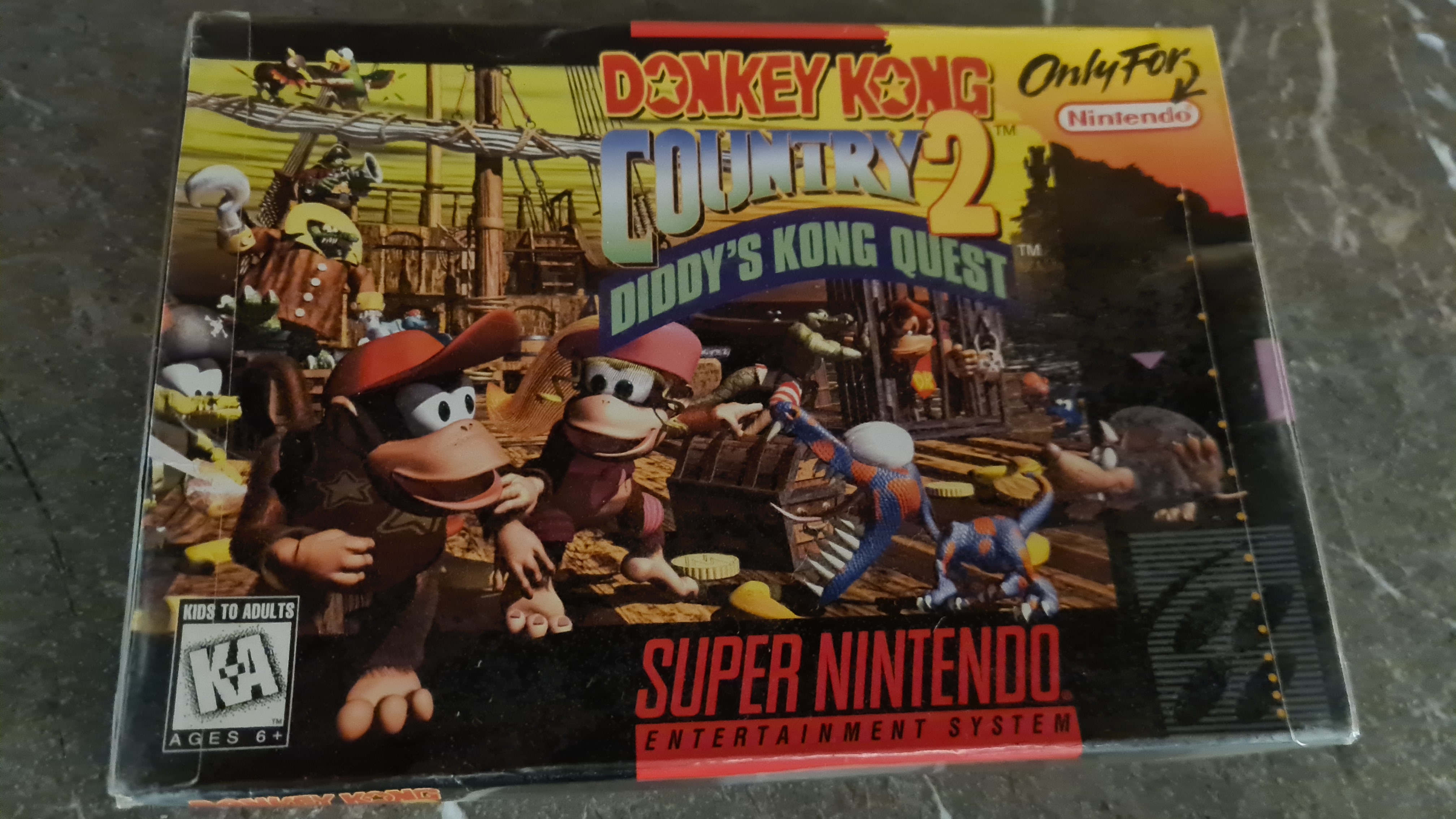Donkey Kong Country 2: Diddy´s Kong Quest (Super Nintendo) Seminuevo
