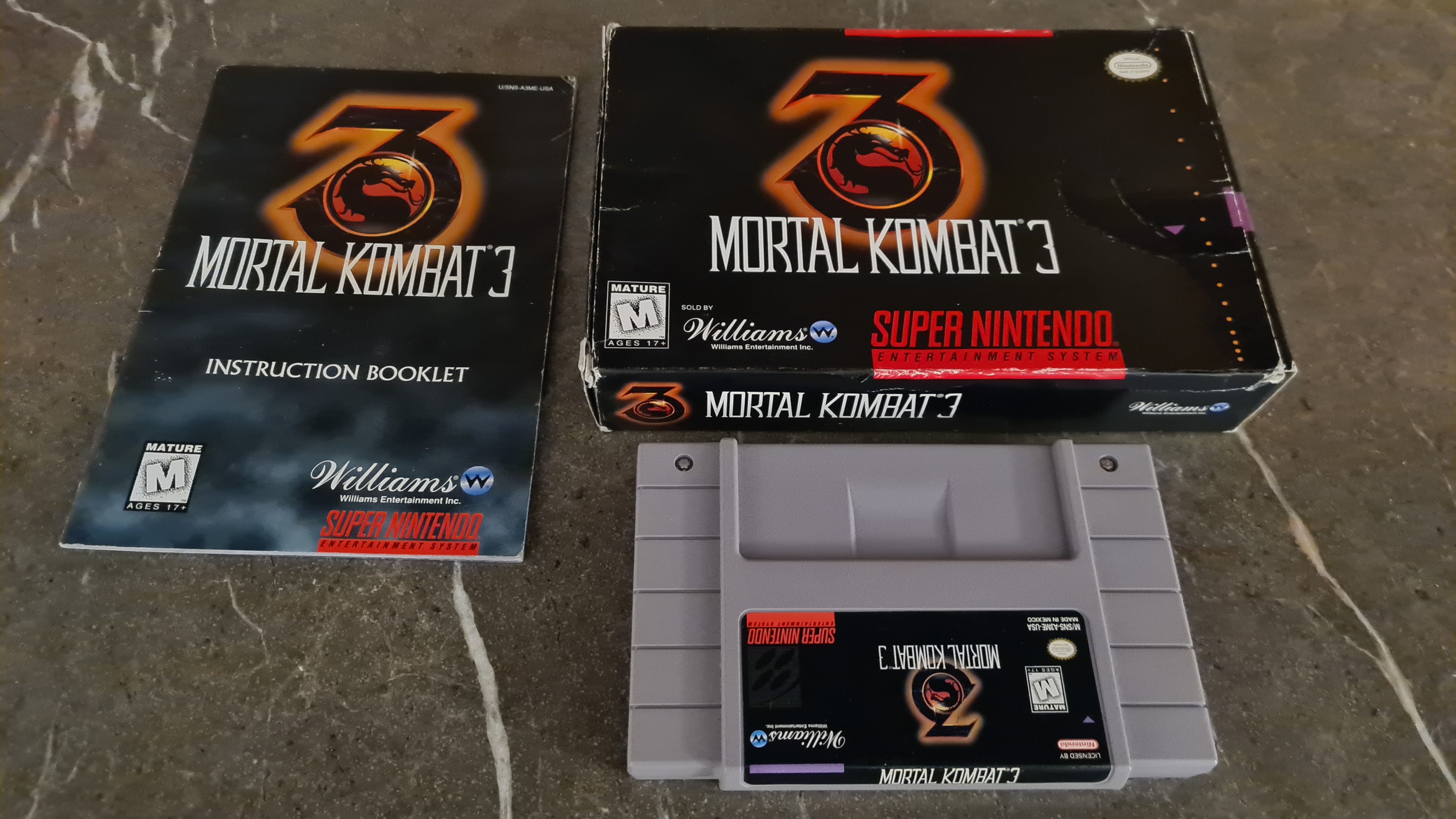 Mortal Kombat 3 (Super Nintendo) Seminuevo