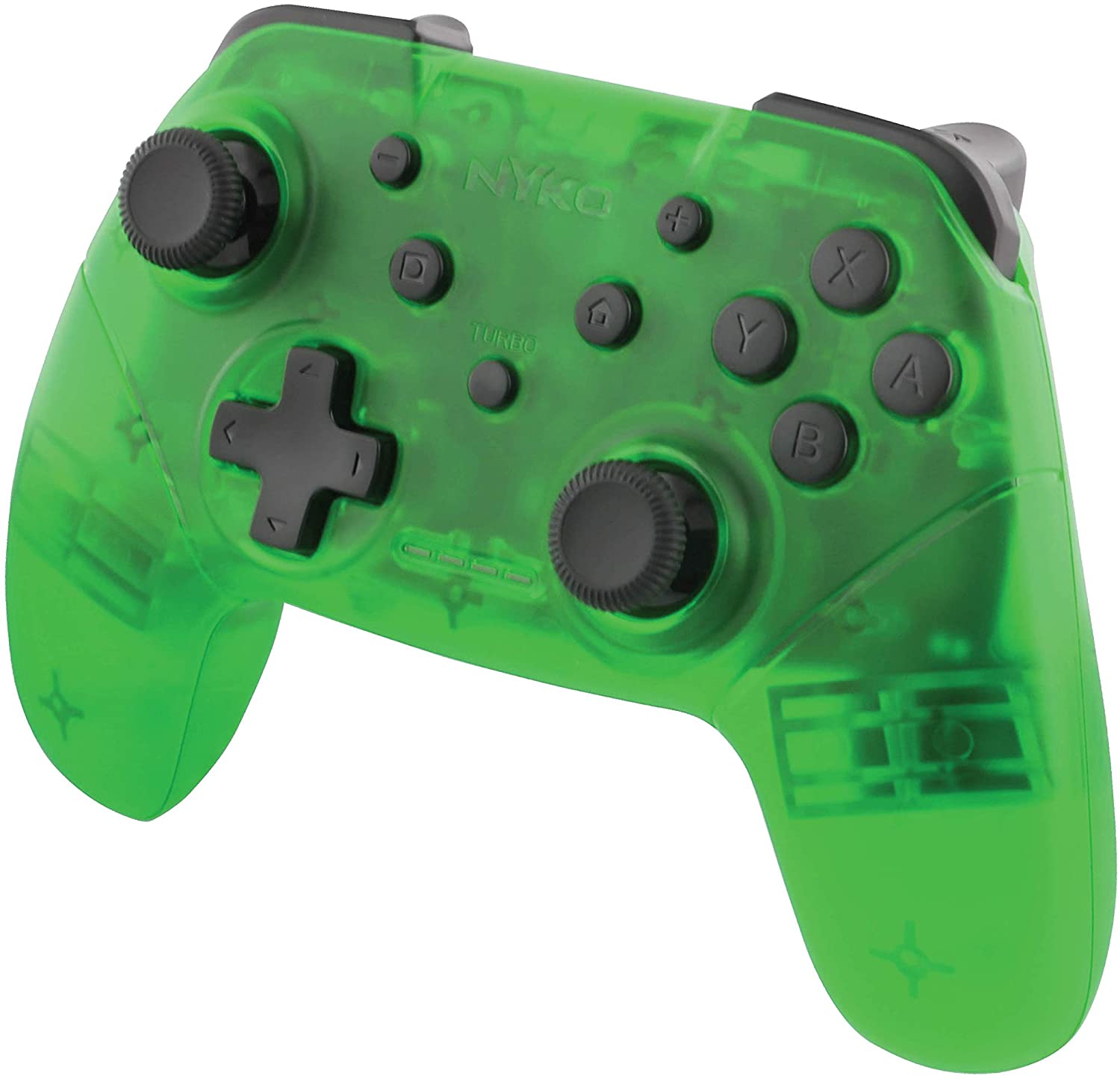 Nyko Wireless Core Controller – Bluetooth (color verde transparente)