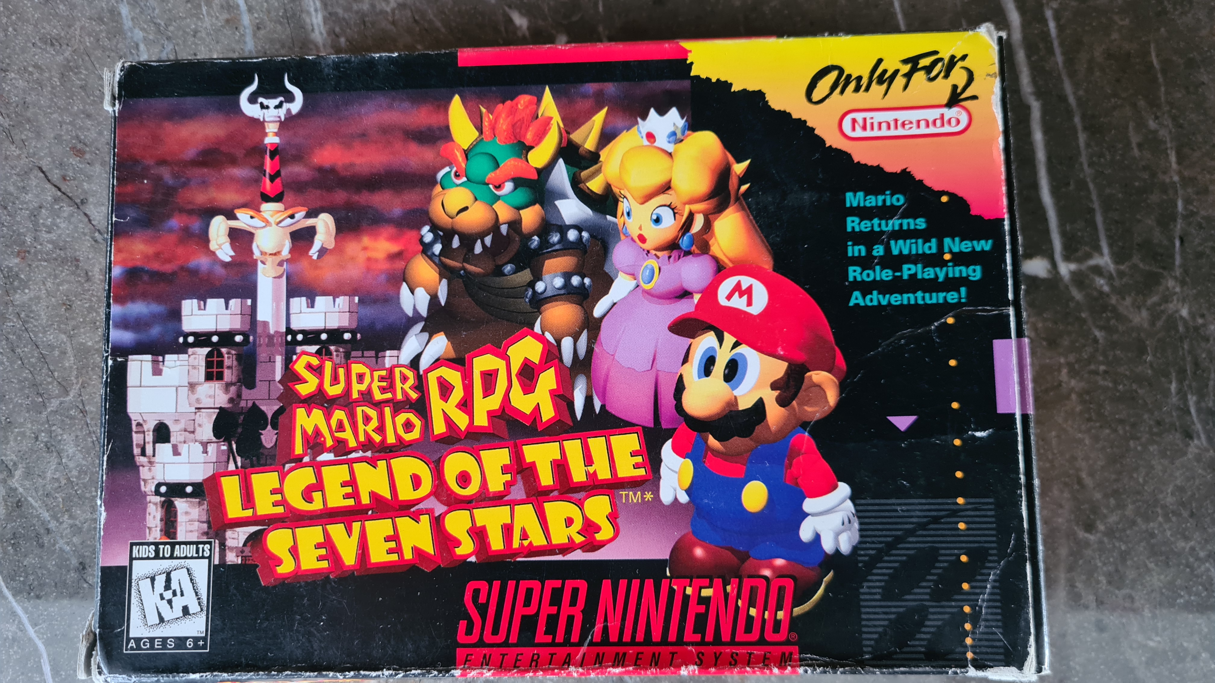 Super Mario RPG: Legend of the Seven Stars (Super Nintendo) Seminuevo