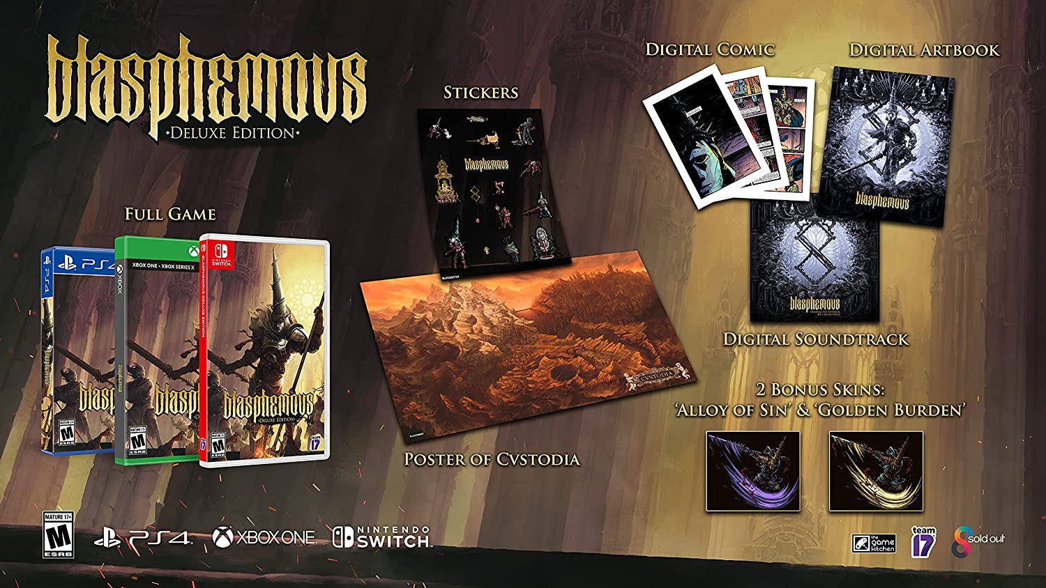 Blasphemous: Deluxe Edition (PS4/PS5)