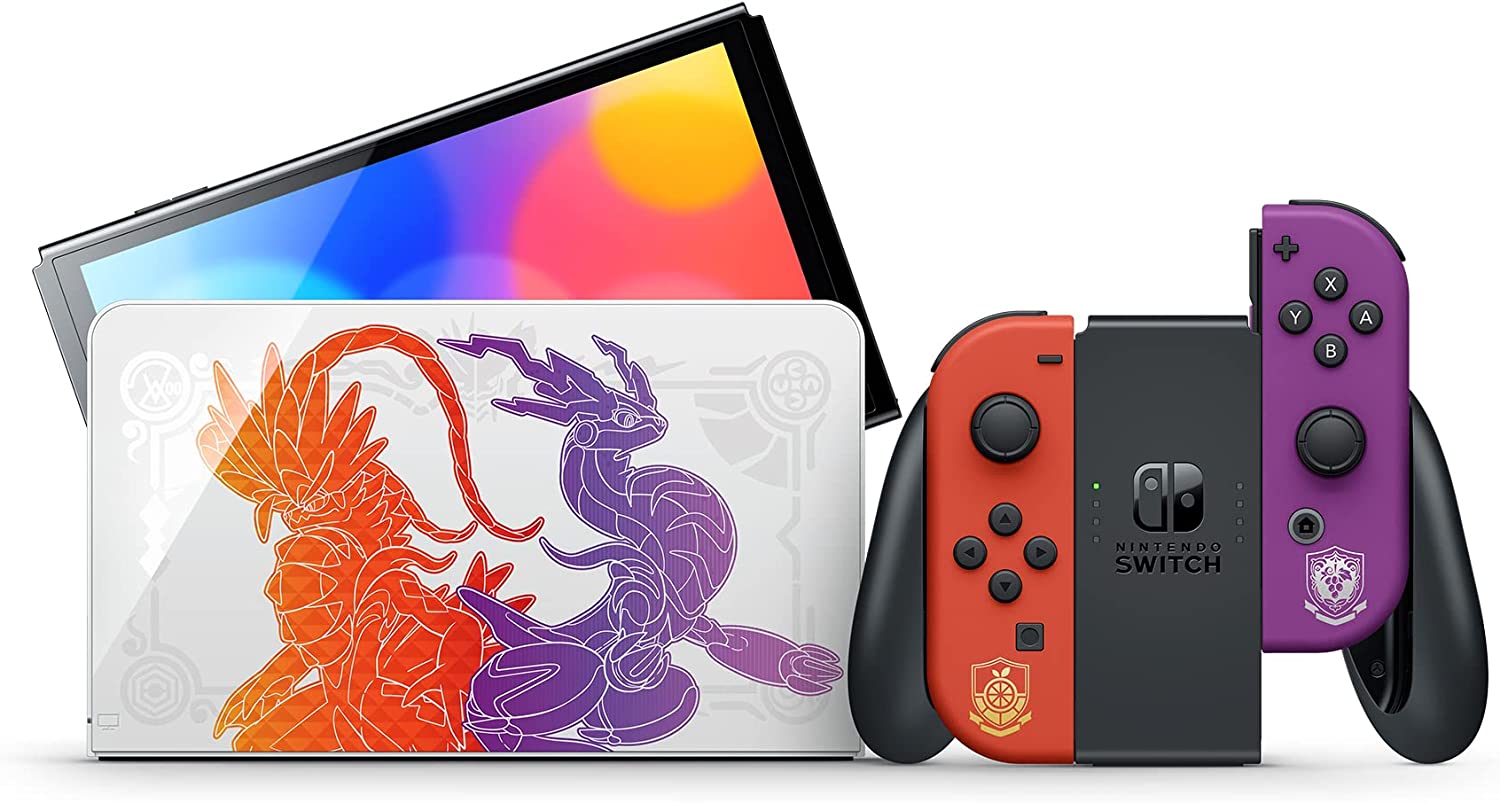 Consola Nintendo Switch modelo OLED (PokÃ©mon Scarlet & Violet Special Edition)