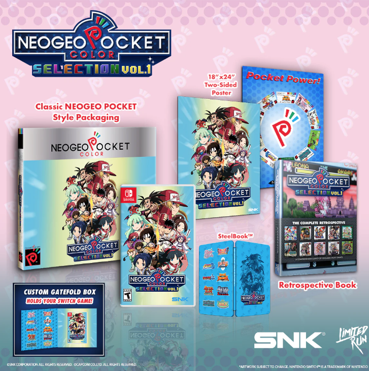 Neo Geo Pocket Color Selection Vol. 1: Classic Edition (Switch)