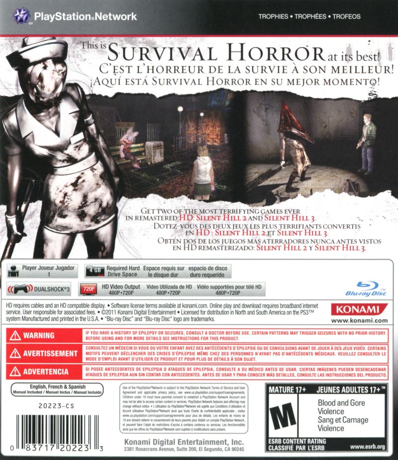 Silent Hill HD Collection (PlayStation 3)