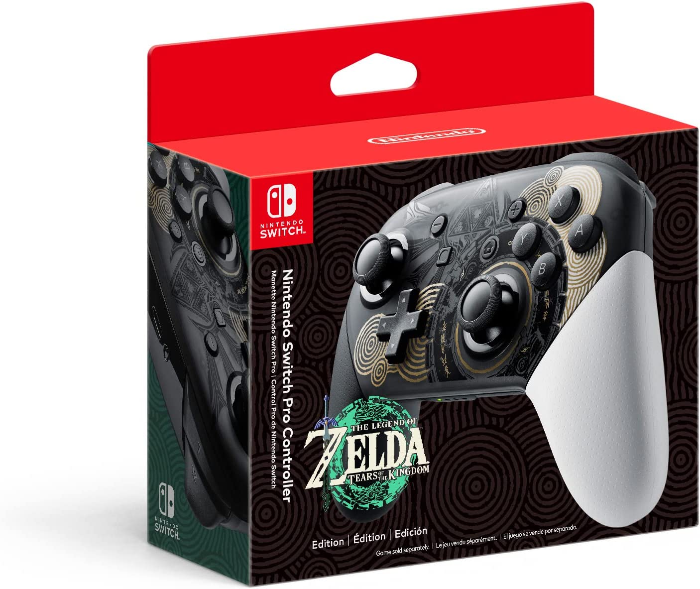 Control Pro inalámbrico para Nintendo Switch - Edición especial The Legend of Zelda: Tears of the Kingdom
