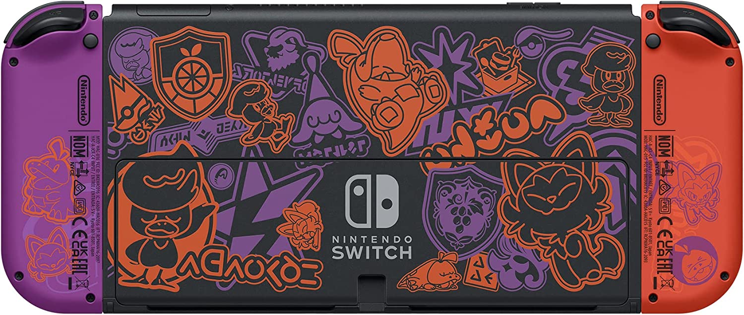 Consola Nintendo Switch modelo OLED (PokÃ©mon Scarlet & Violet Special Edition)